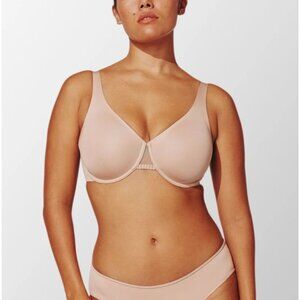 ThirdLove 44C 24/7 Classic Unlined Minimizer Bra Underwire